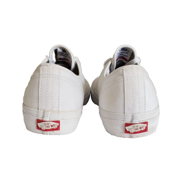 VANS Skate Authentic True White Canvas Classic Men\'s Sneakers 500714 Size 11 main image 4